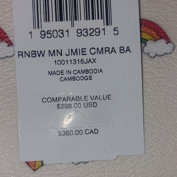 Coach Mini Jamie Camera Bag With Rainbow Print 🌈 - Picture 8 of 9